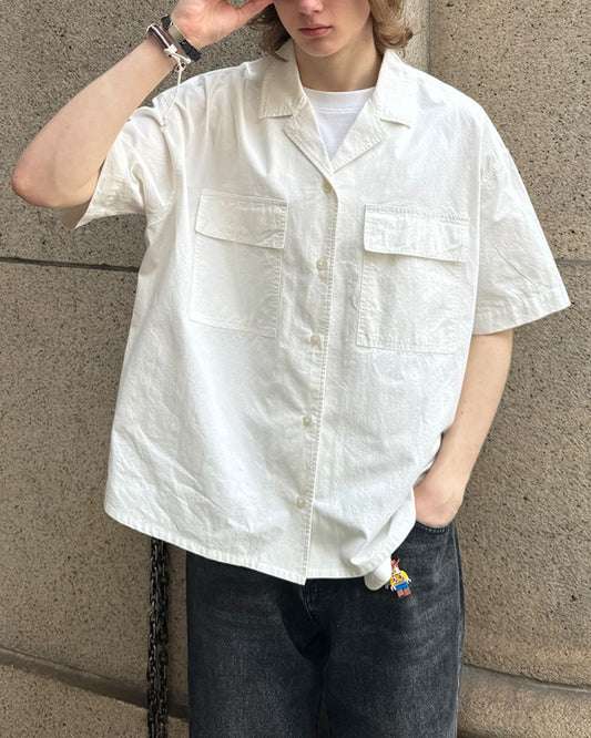 Open Collar Shirt　SS074