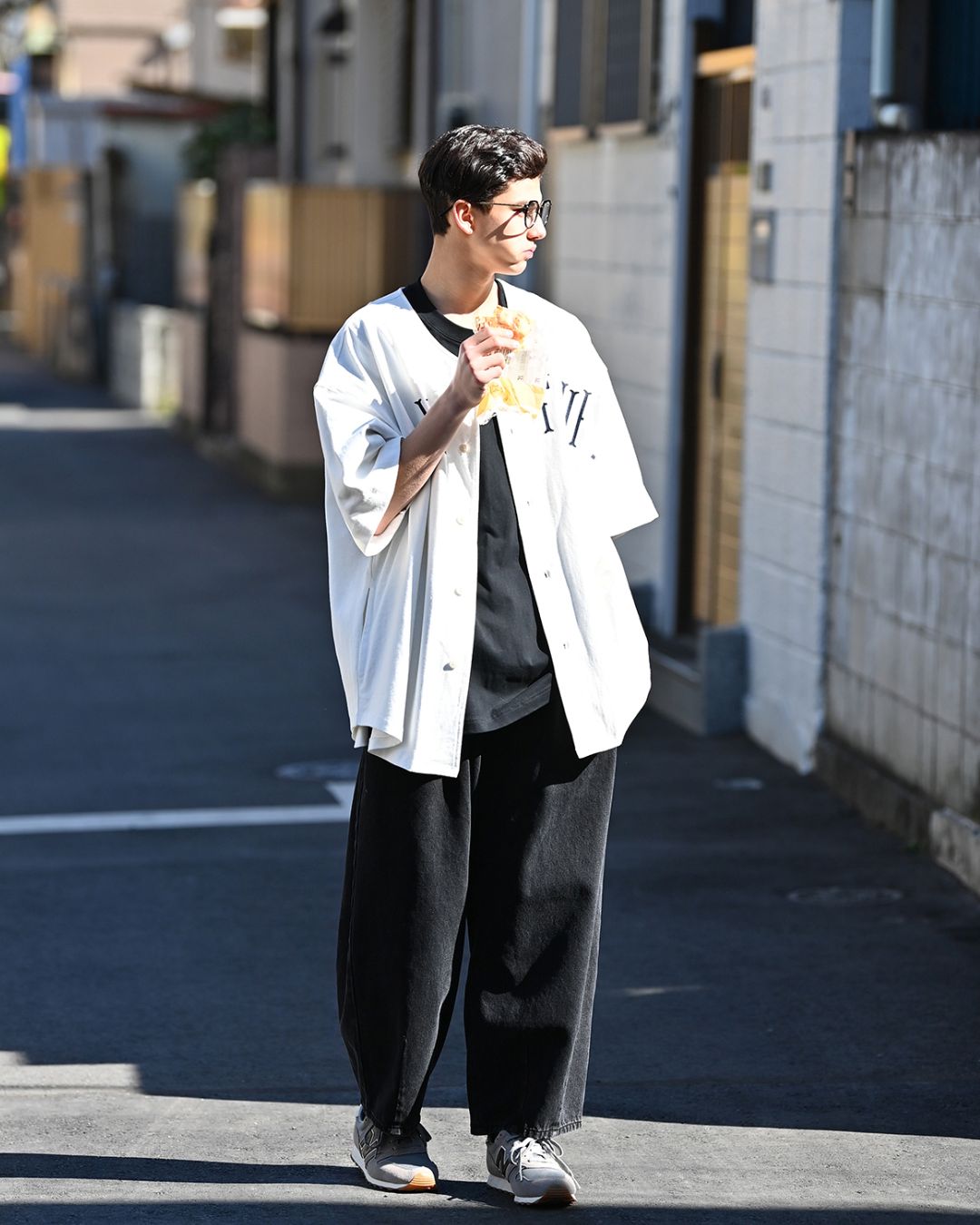 No-collar Baseball Shirt　SS064