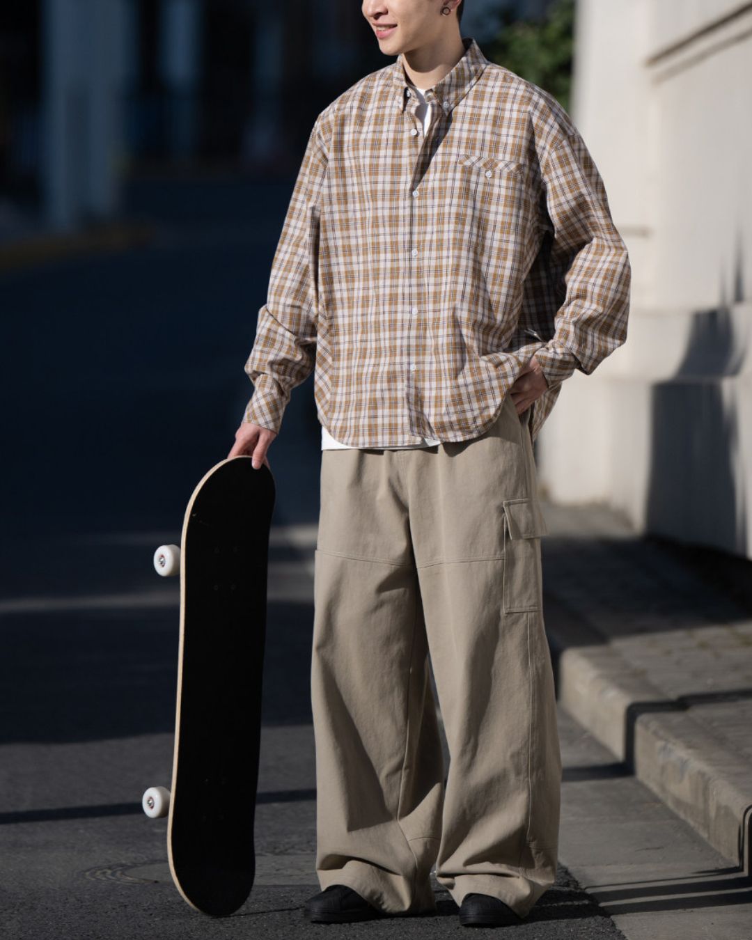 【10日以内お届け】Cotton Cargo Pants　WP095