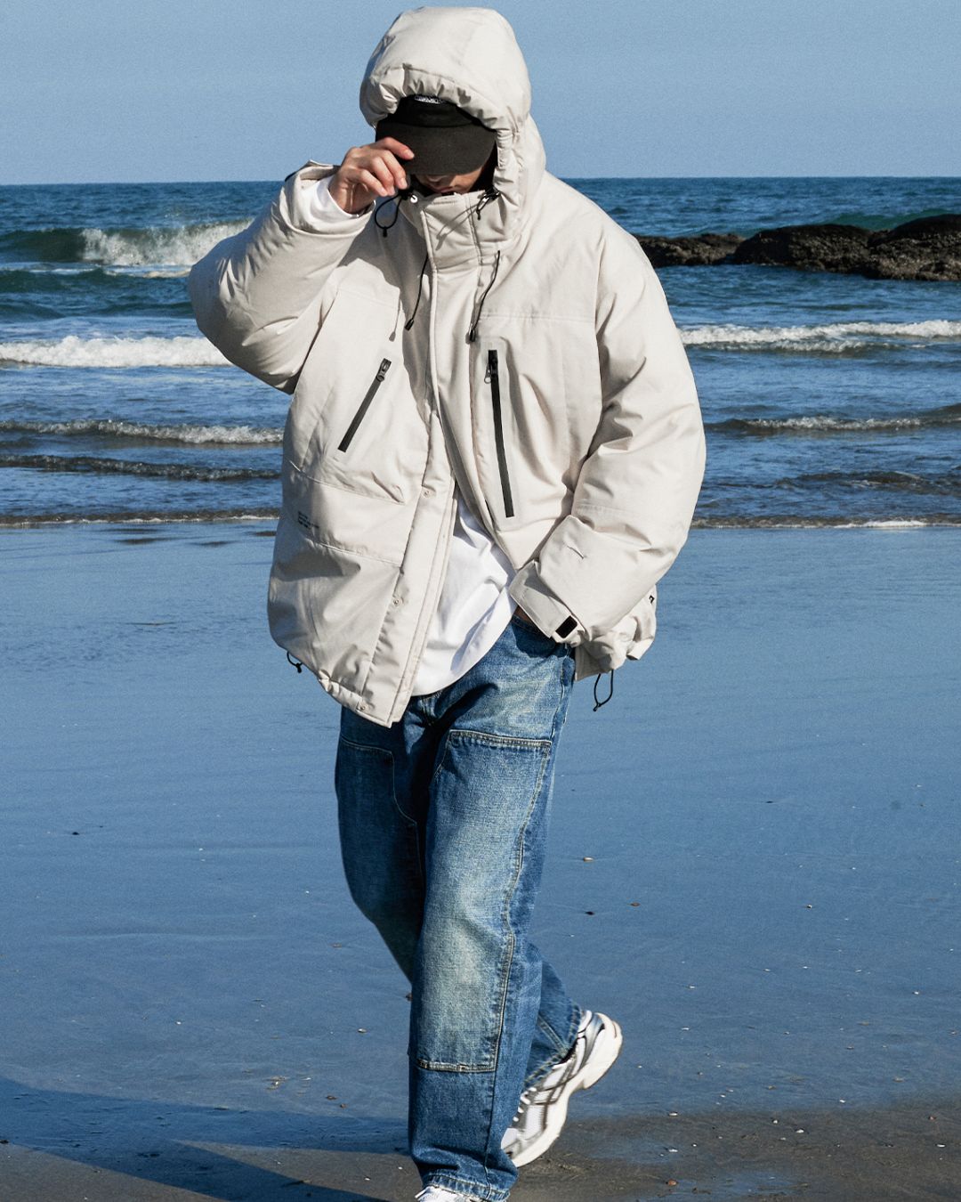 Hooded Work Down Jacket　DW022