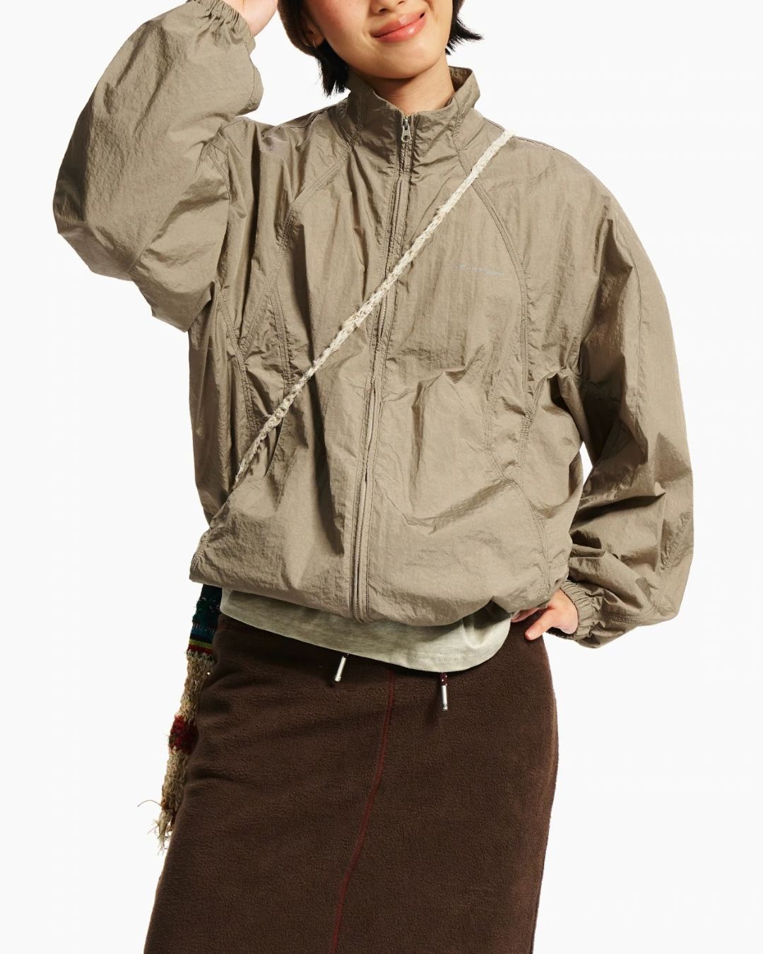 Nylon Track Jacket　JK261