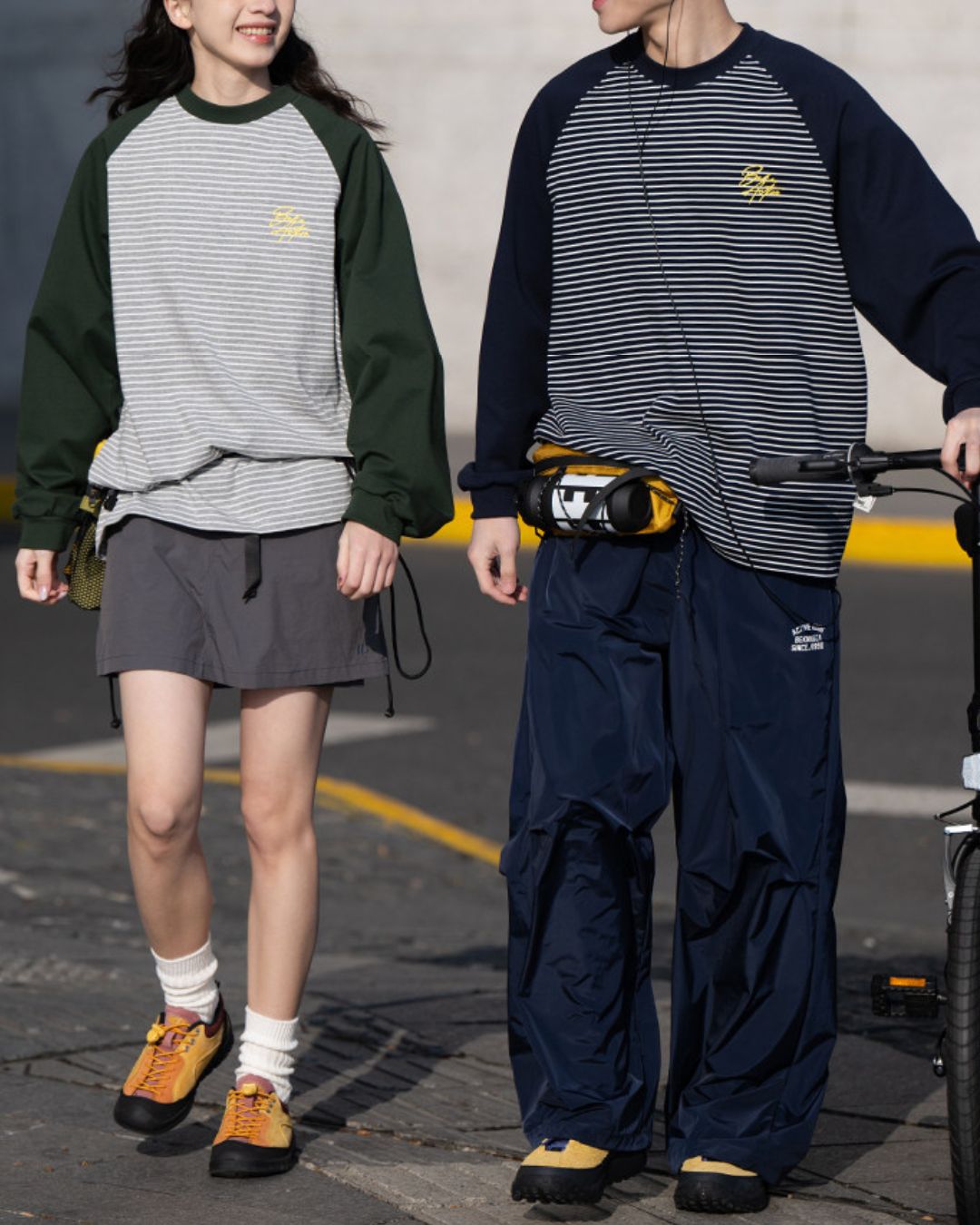 【予約販売】Border Raglan T-shirt　LT081