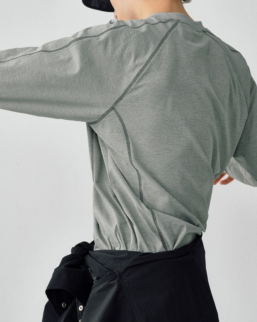 【10日以内お届け】Breathable Stitched T-shirt　LT080