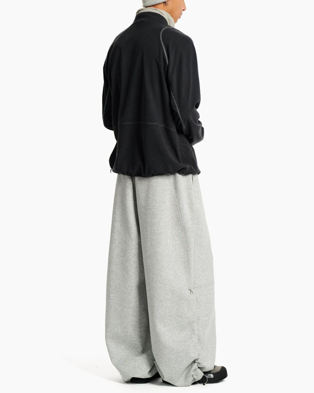 Shirred Wide Sweat Pants　WP127