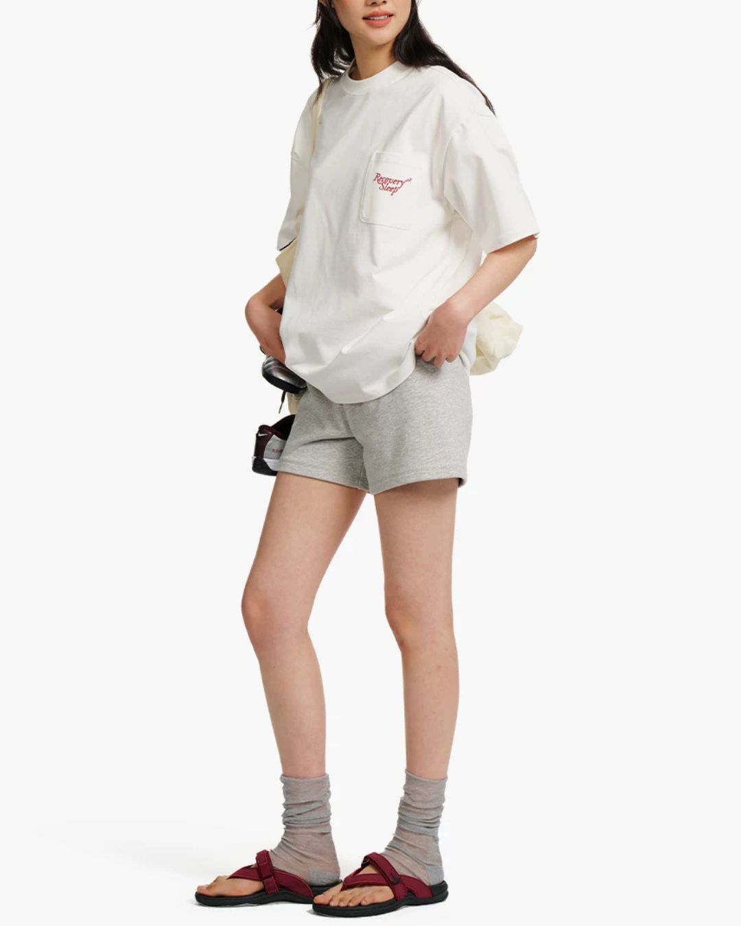 Pure Cotton Pocket T-Shirt　ST212