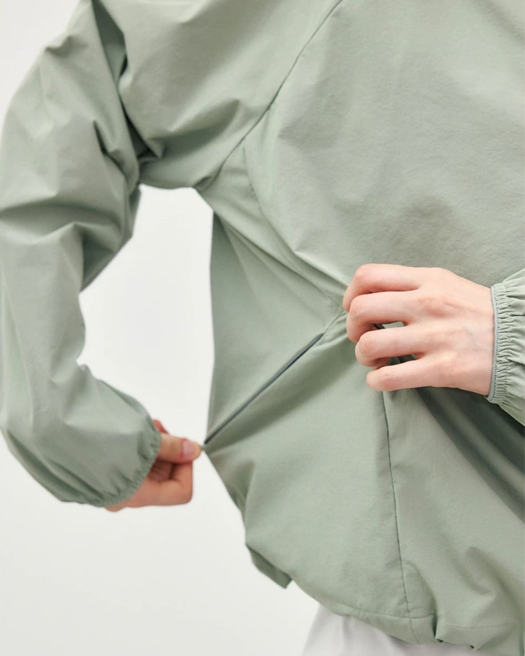 Layered Anorak Nylon Jacket　JK258