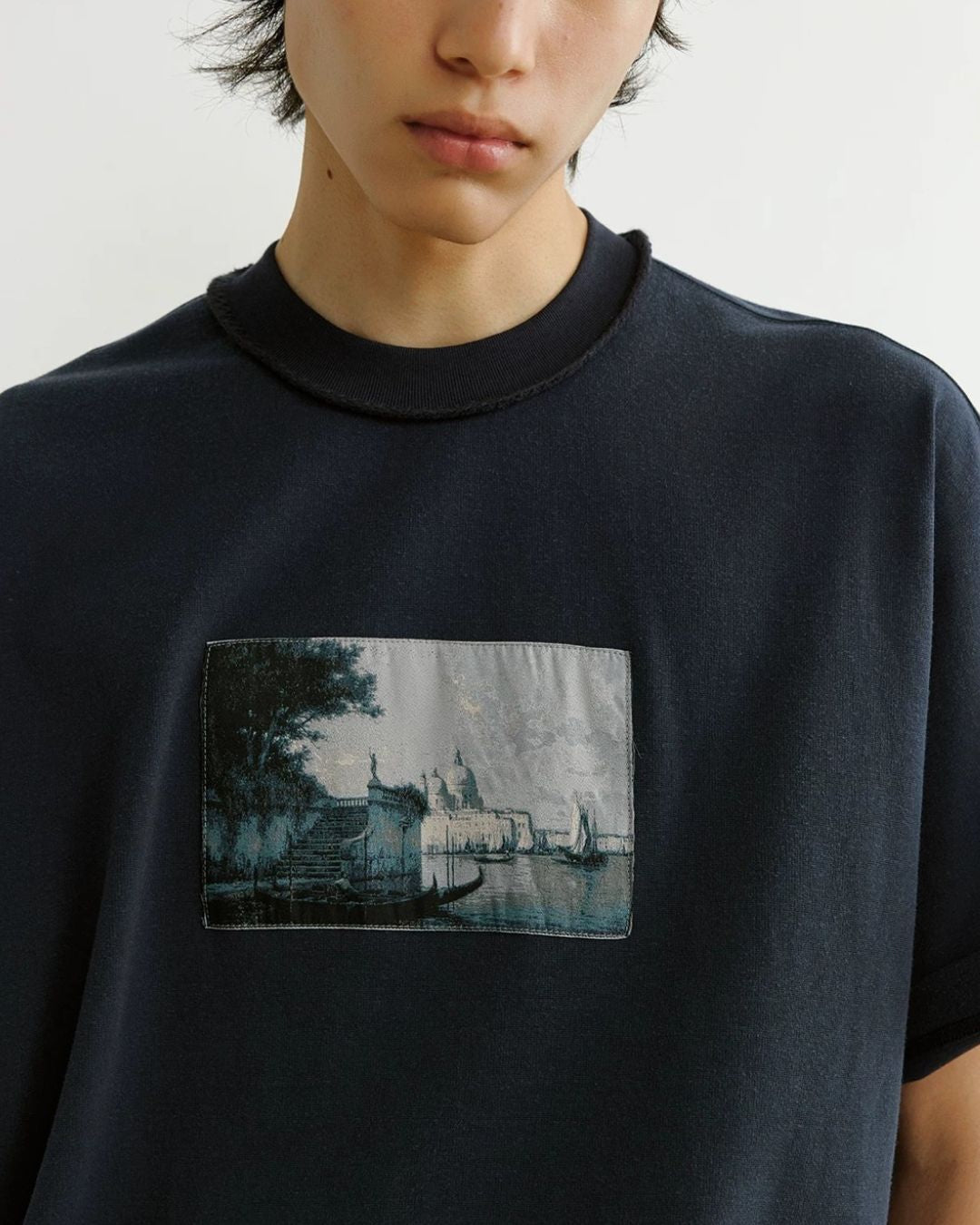 Landscape Painting T-shirt　ST197