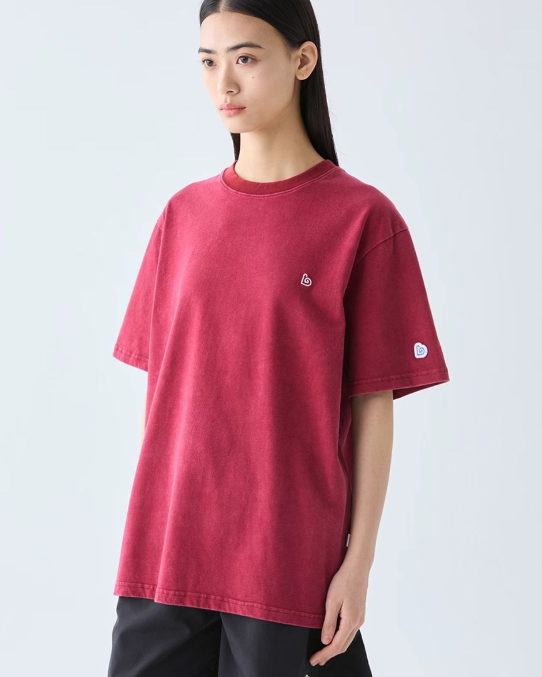 Washed Color T-shirt　ST088