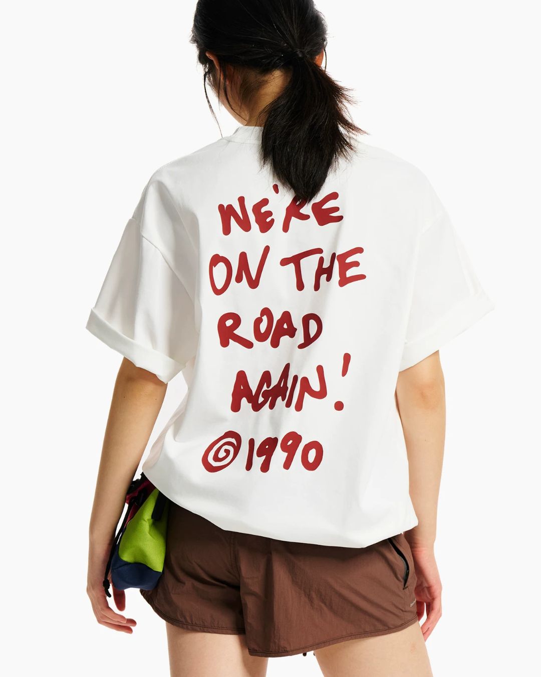 Handwritten Letter T-Shirt　ST214