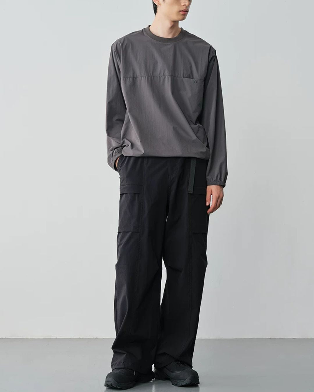 Utility Pocket Drawcord T-Shirt　LT087