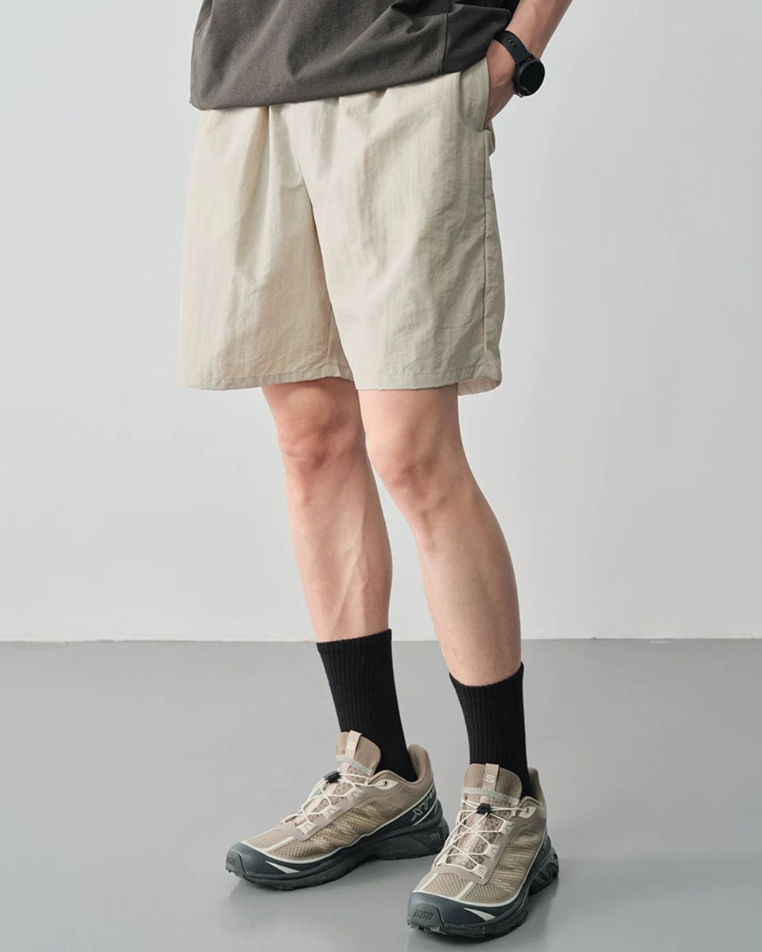 Washer Nylon Shorts　SP076
