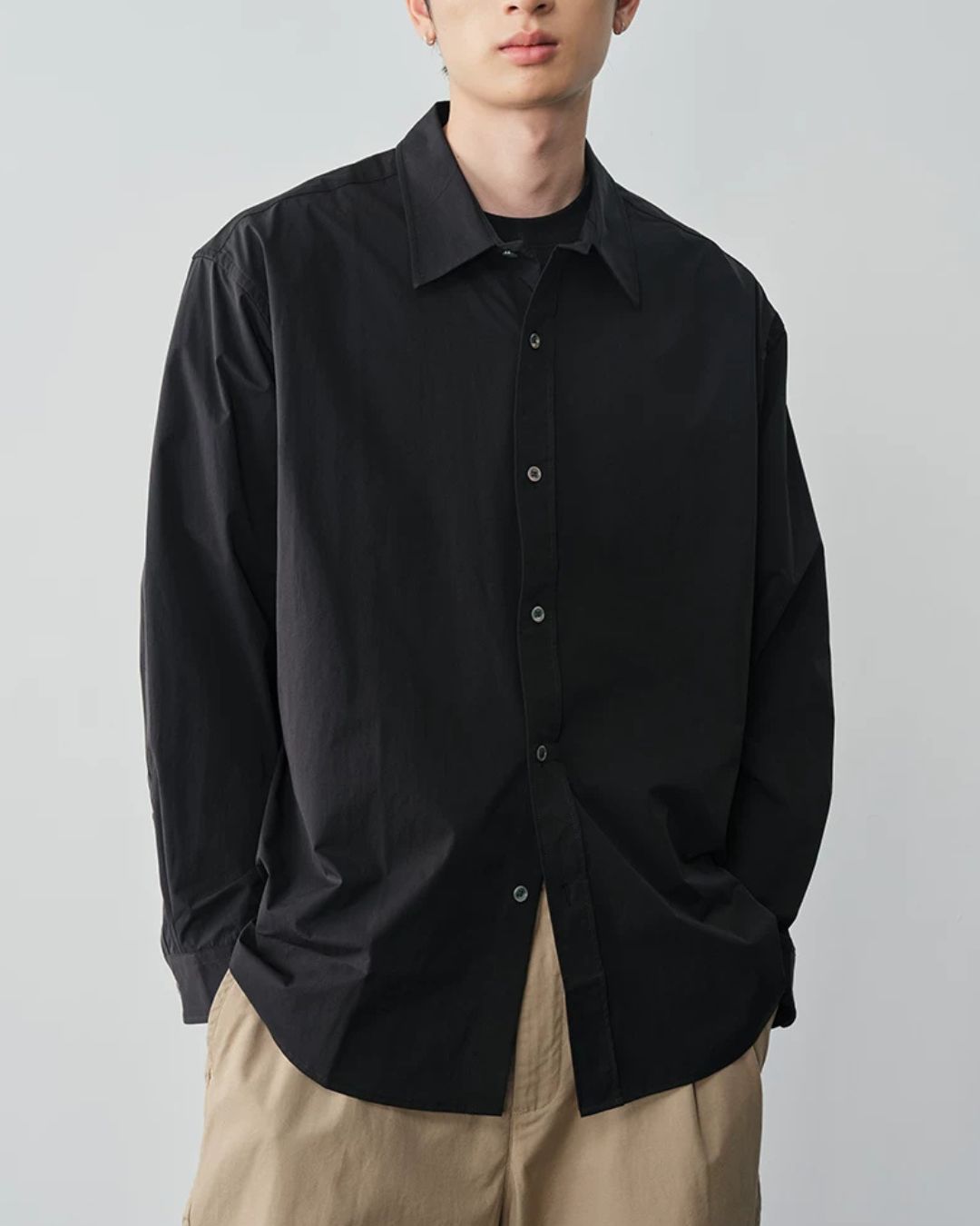 Easy-Care Relaxed Shirt　LS111