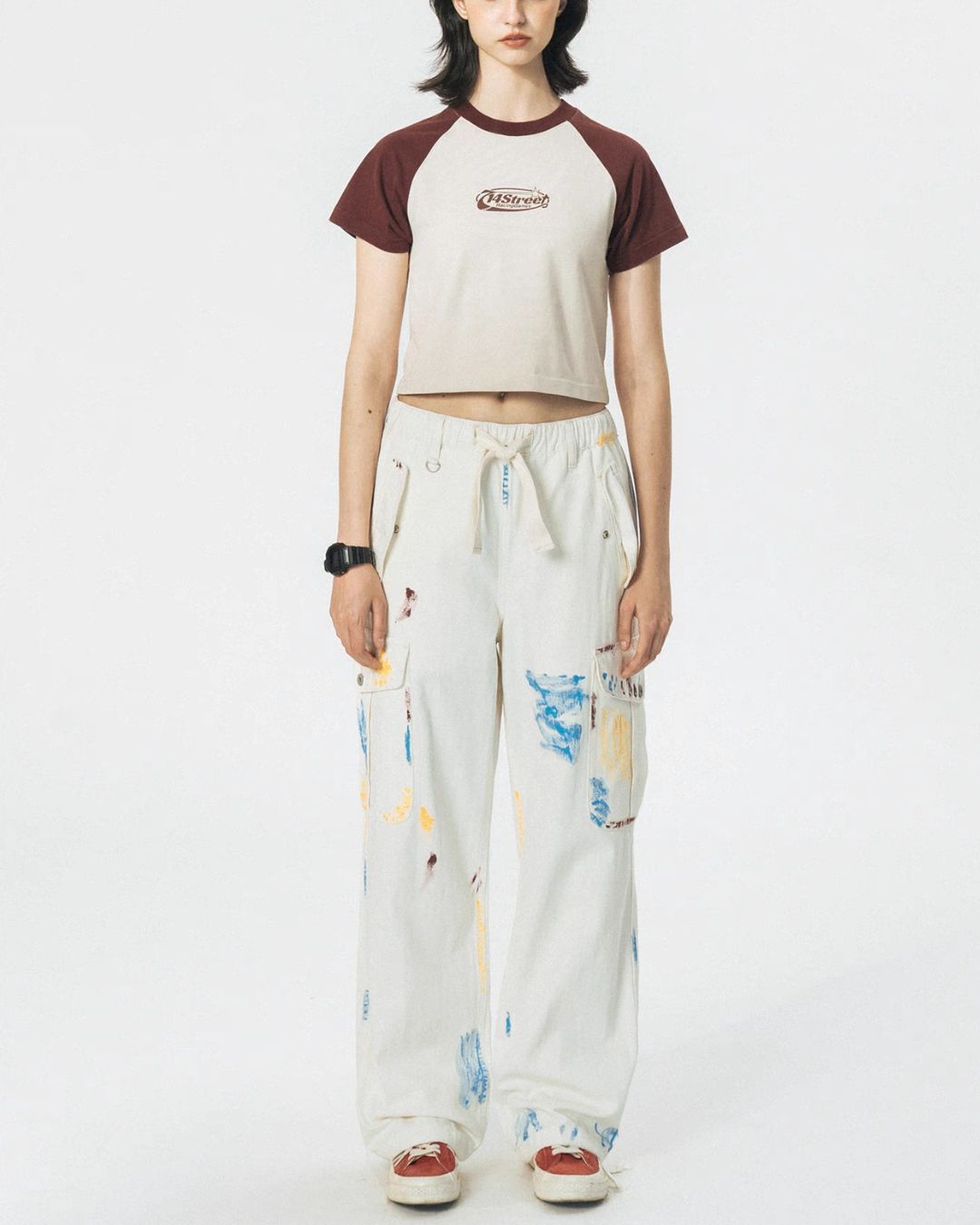 Painted Cargo Pants　WP066