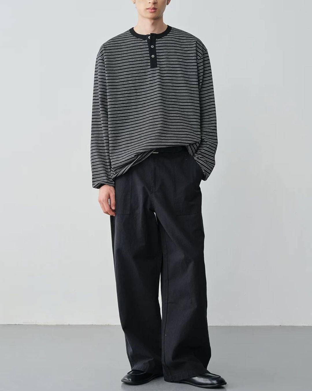 Linen Blend Baker Pants　WP118