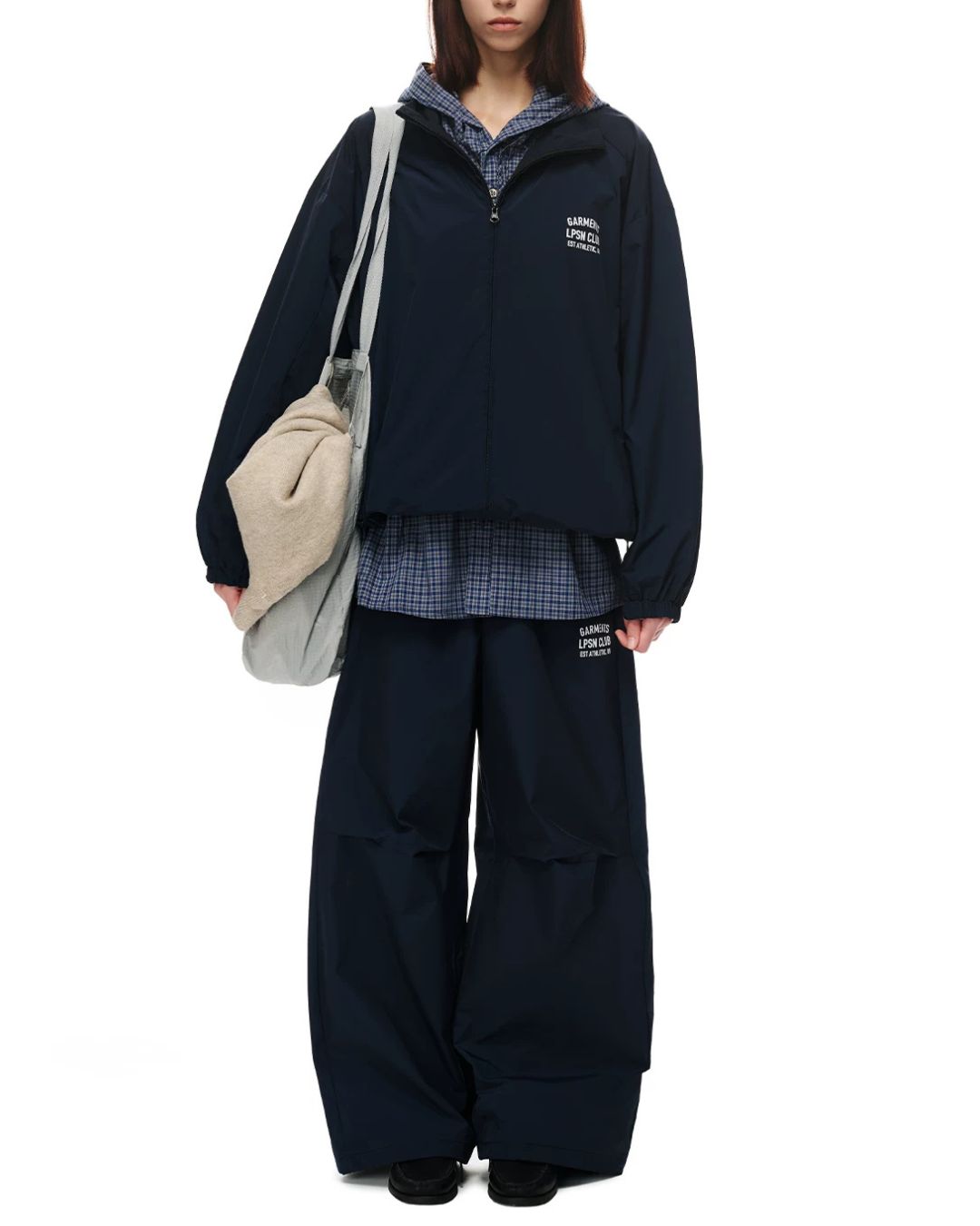 Panel Wide Track Pants　WP129