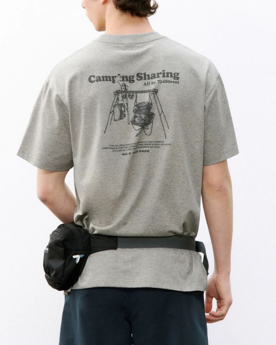 Camping-Graphic T-Shirt　ST221