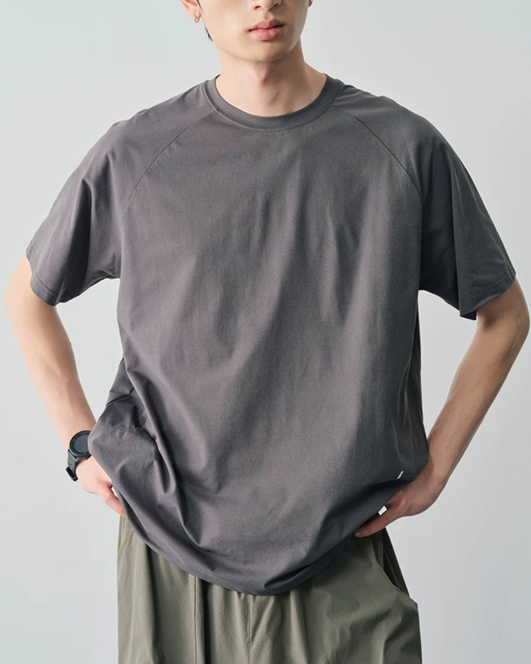 Reflective Raglan T-shirt　ST203