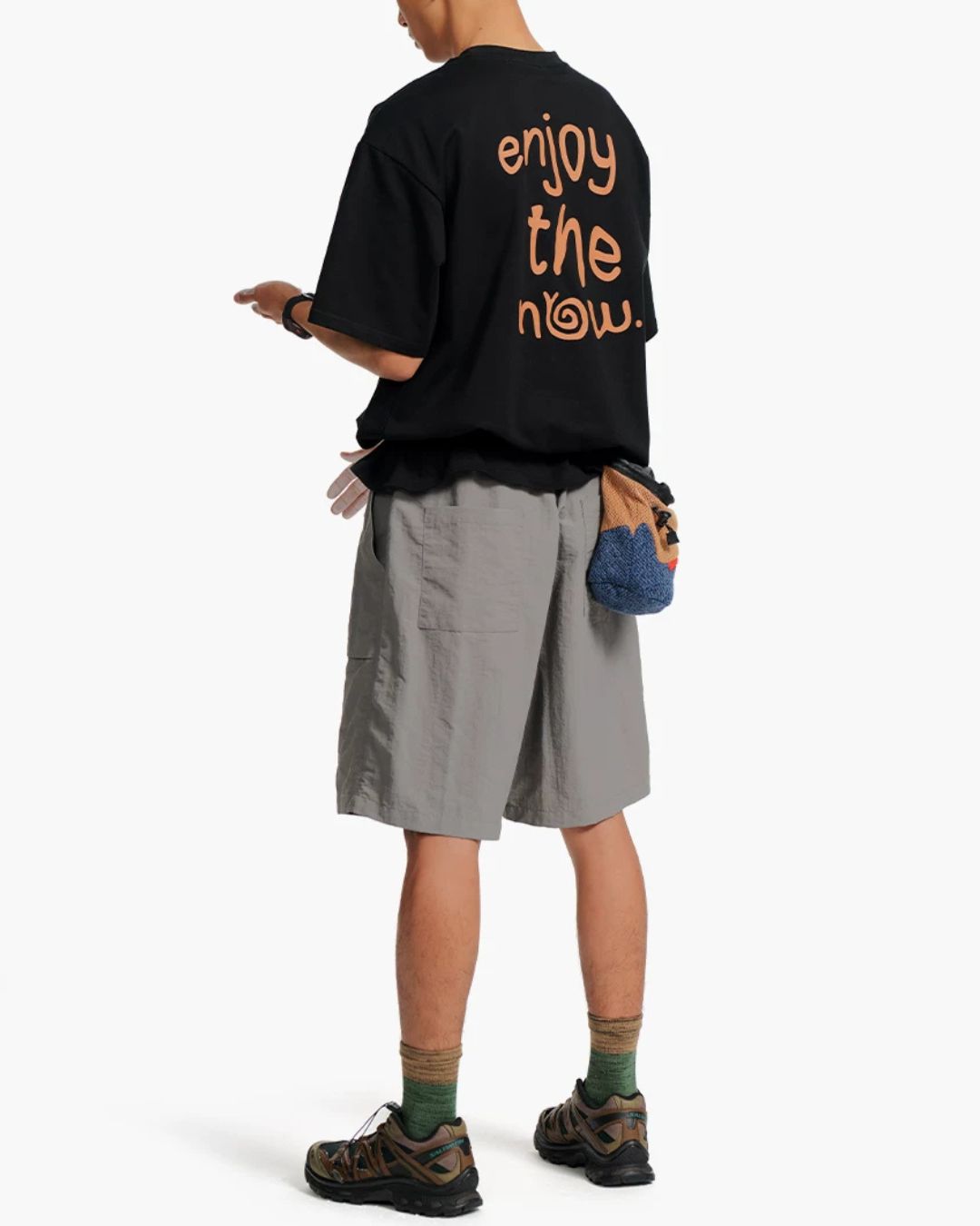 Nylon Tech Cargo Shorts　SP078