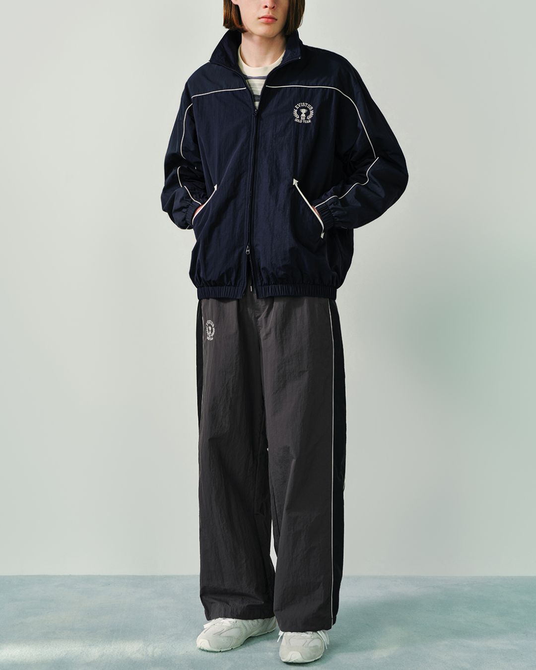 Side Line Wide Sports Pants　WP074