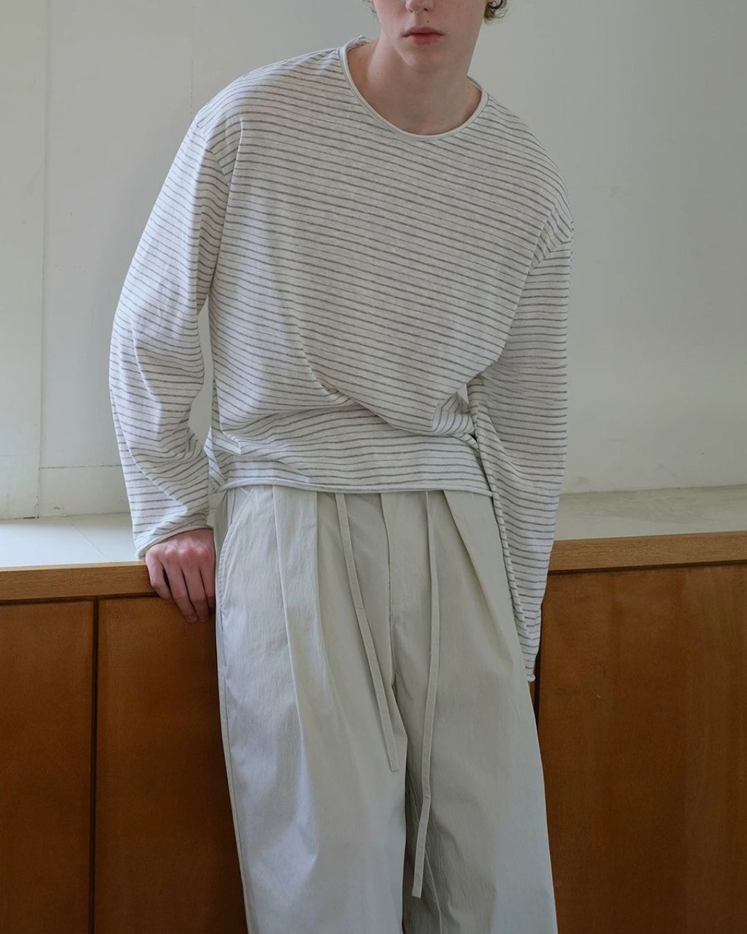 Relaxed Stripe T-Shirt　LT094