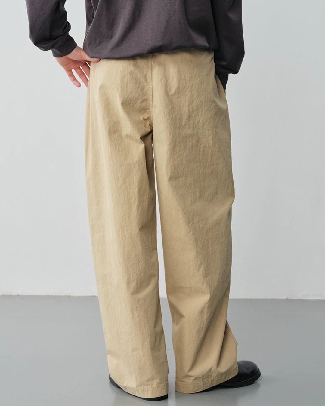 Cotton Blend Wide Pants　WP123