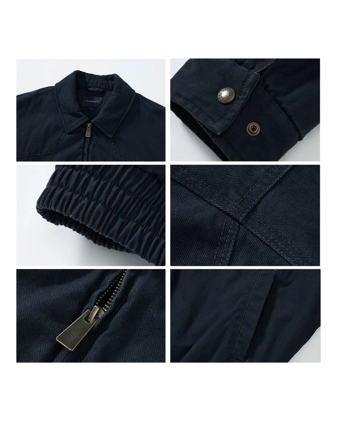 Vintage Wash Zip Jacket　JK256