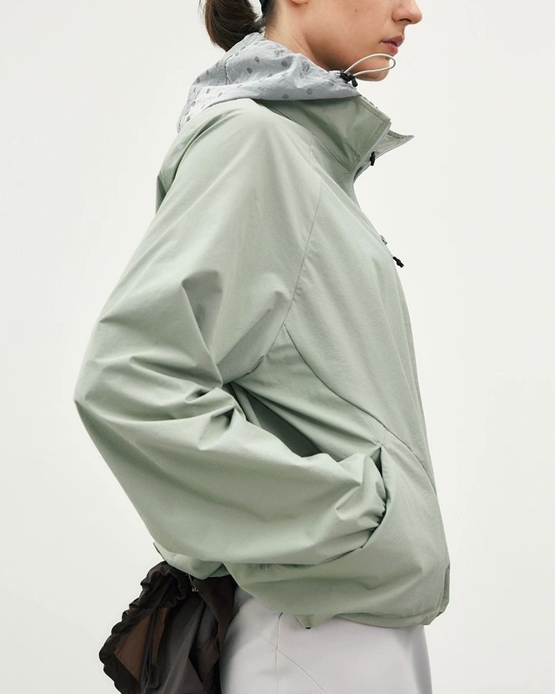 Layered Anorak Nylon Jacket　JK258
