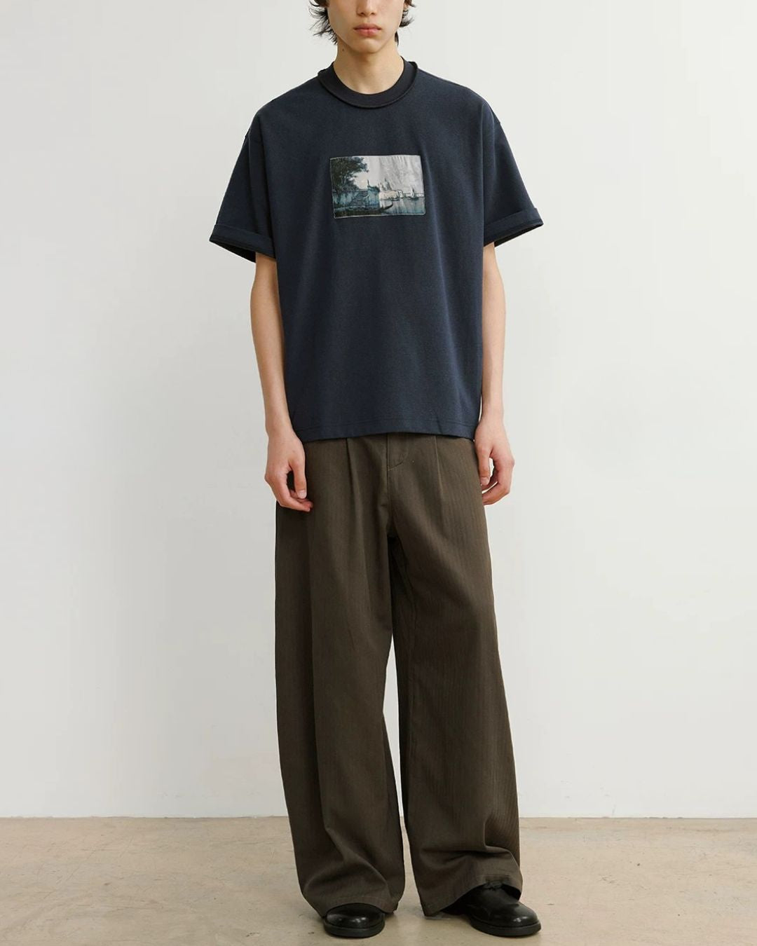 Landscape Painting T-shirt　ST197