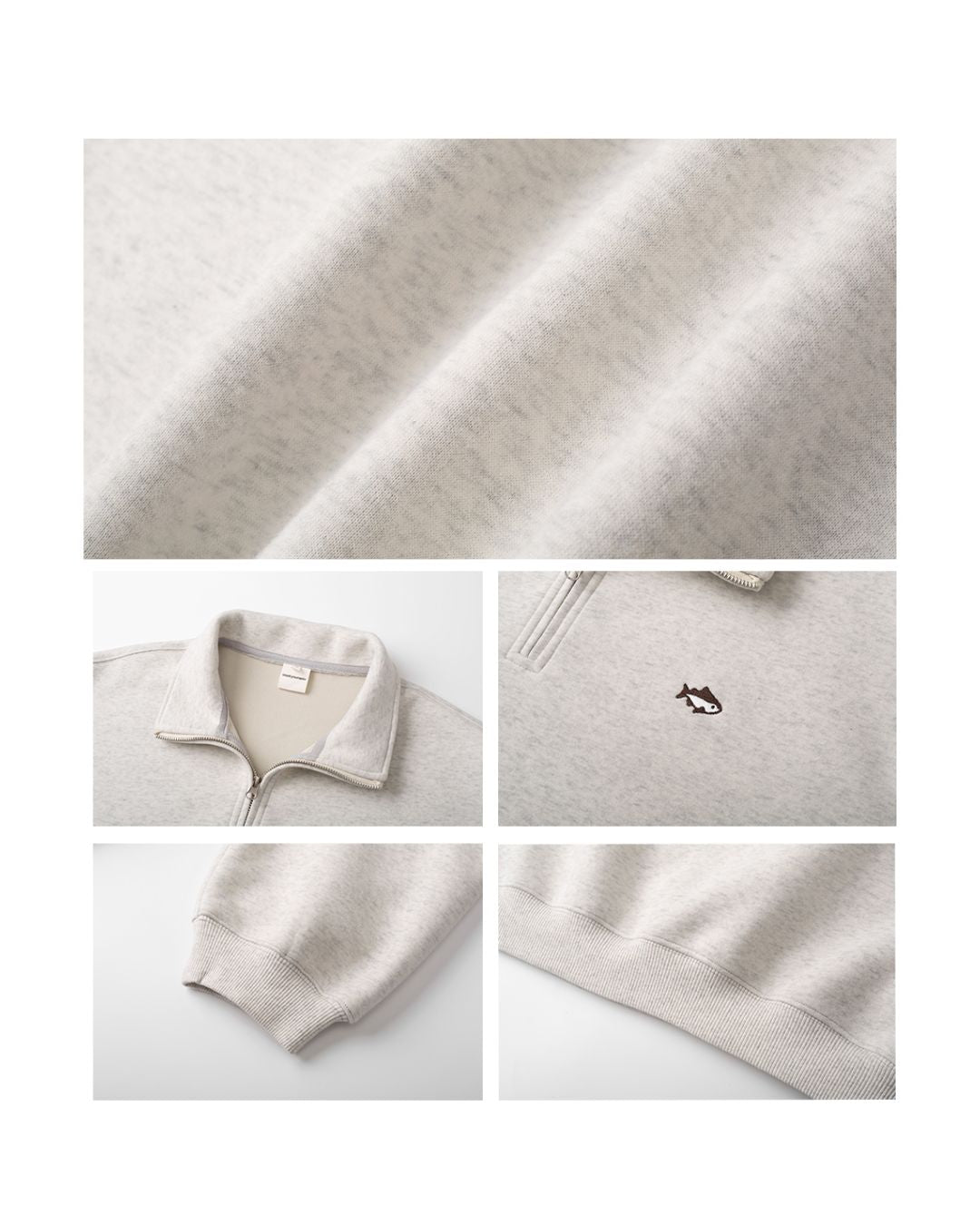 Half-Zip Sweat Pullover　SW091
