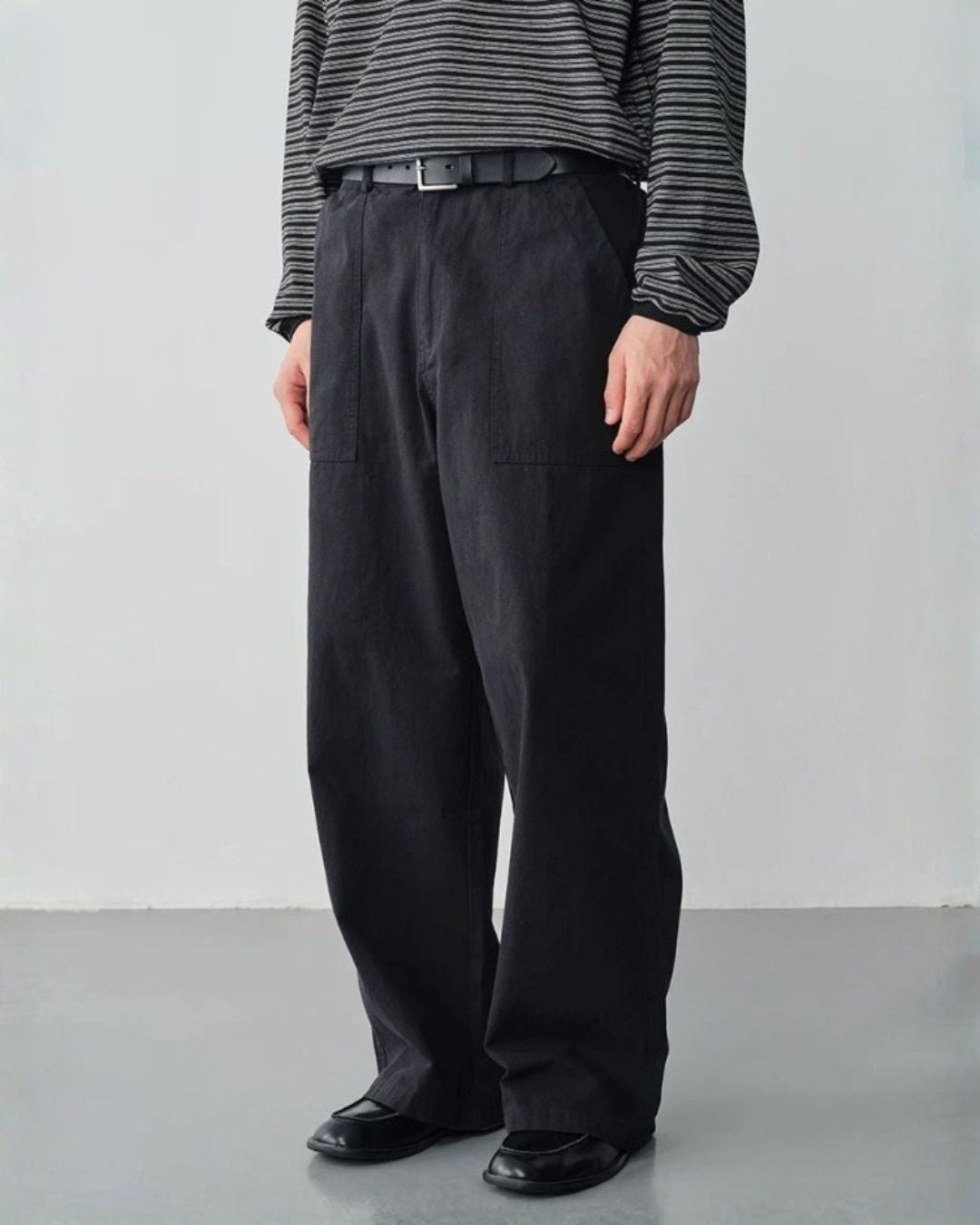 Linen Blend Baker Pants　WP118