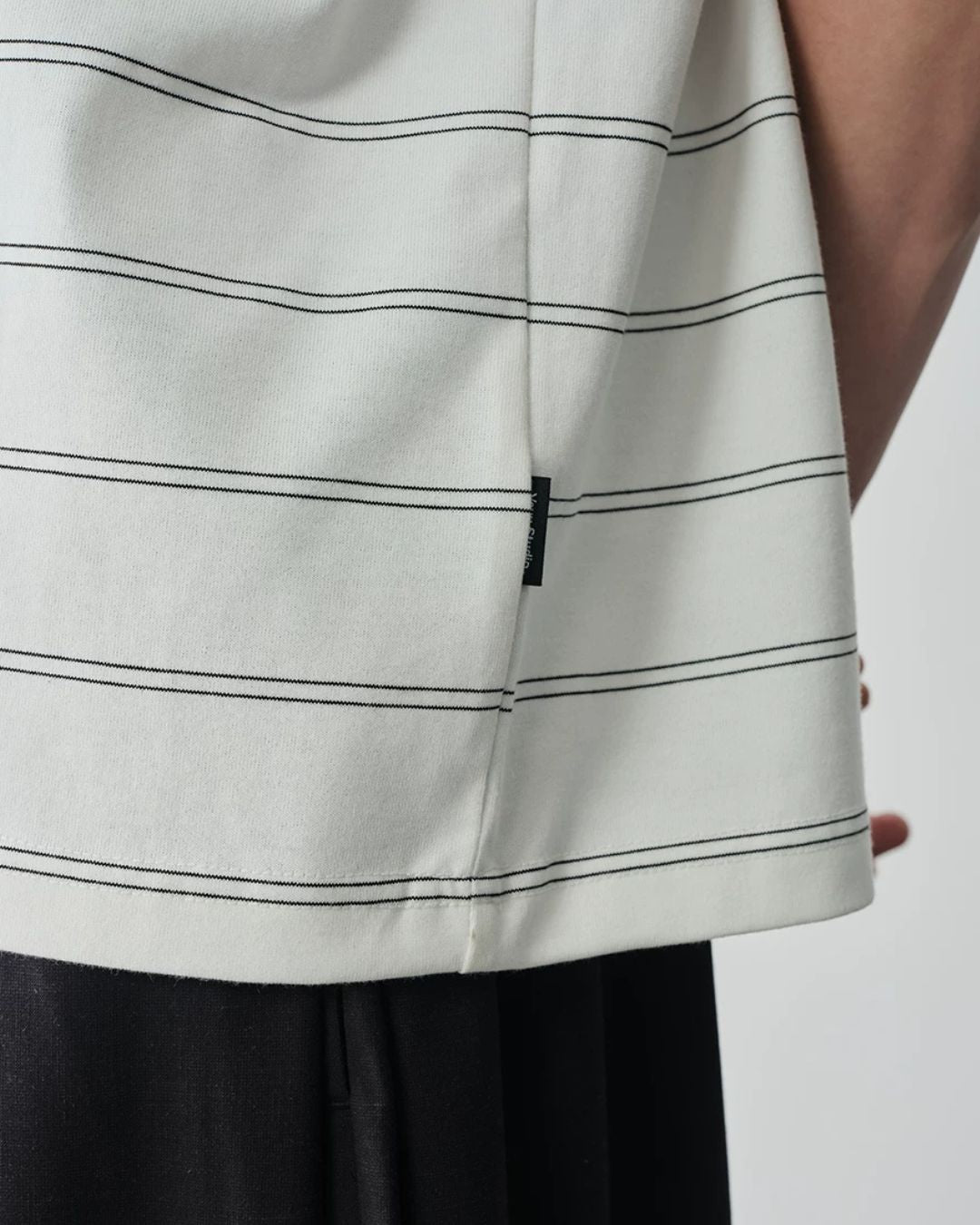 Double-border Crew Neck T-shirt　ST194