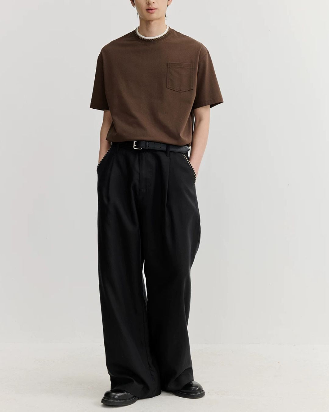 Contrast Stitch Cool T-Shirt　ST223