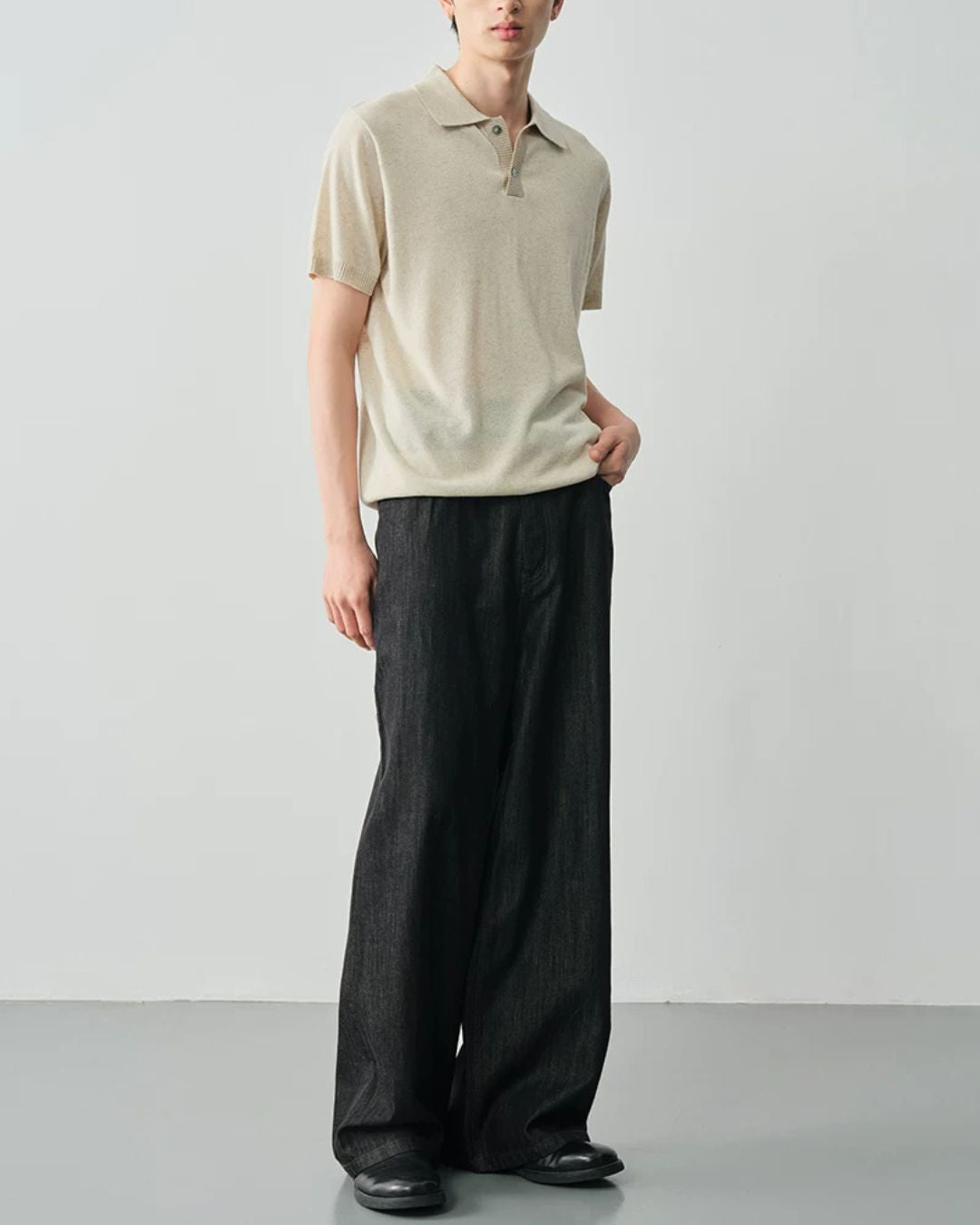 Relaxing Wide Dry Jeans　DP060
