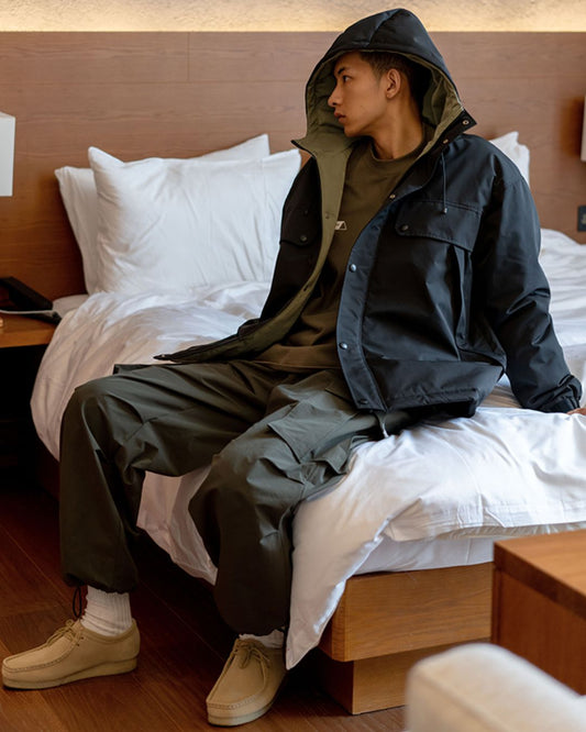 Padded Outdoor Hood Jacket　JK241