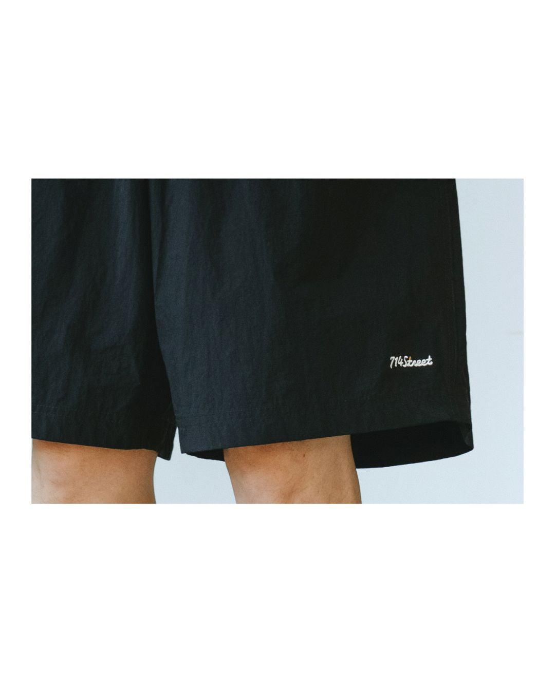 Nylon Logo Half Pants SP021 – prips