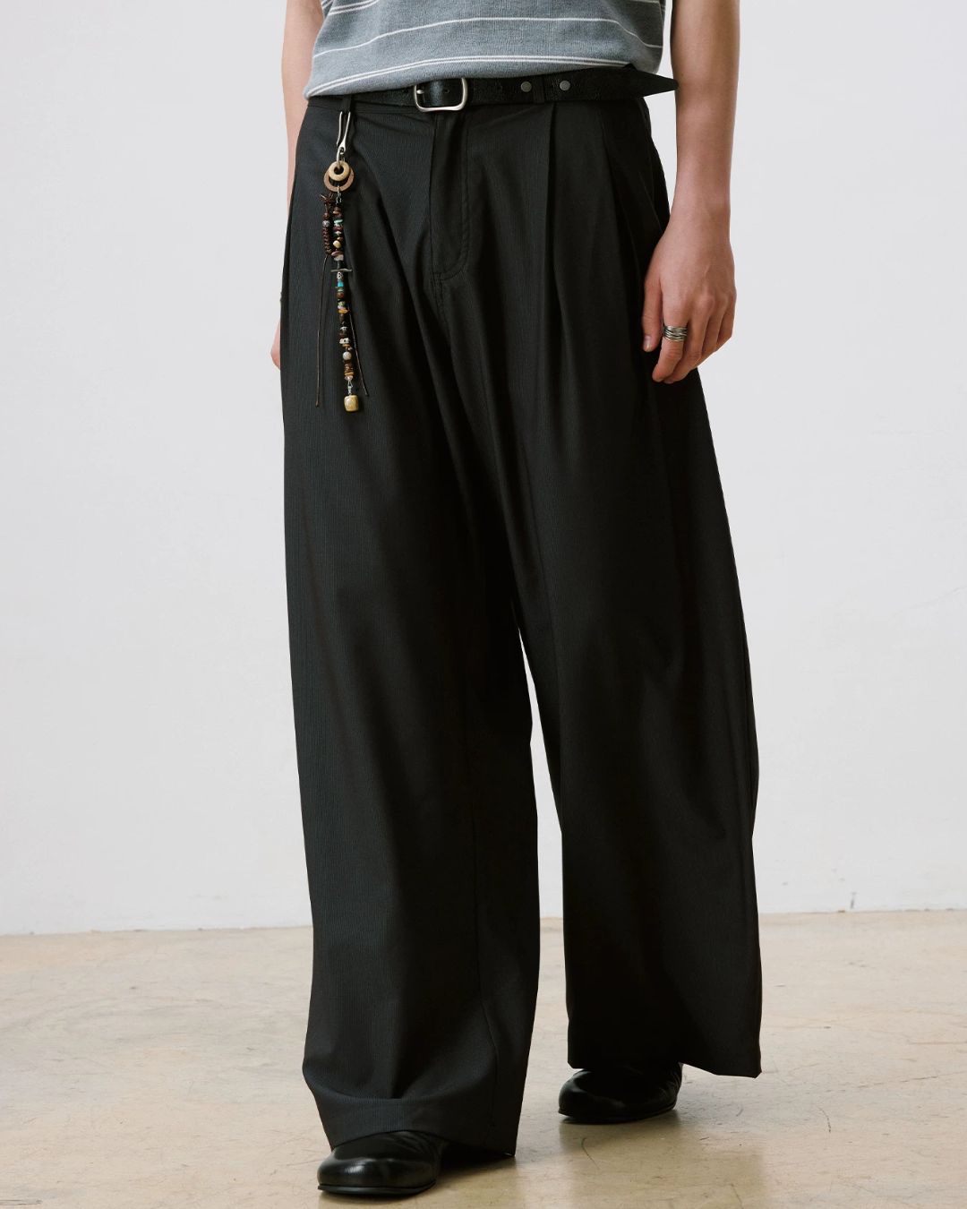 Pleated Cooling Slacks　SL002