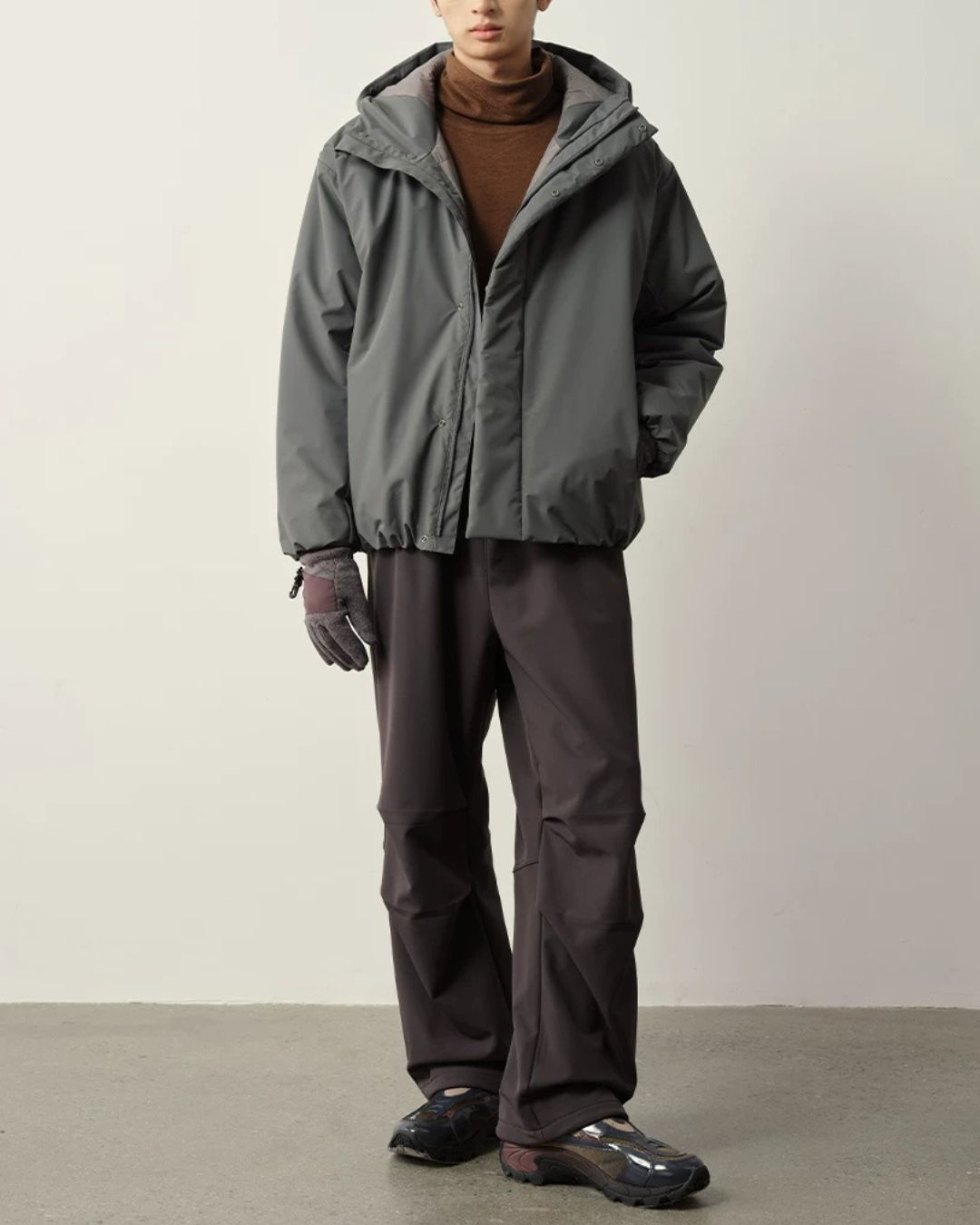 Padded Hooded Jacket　JK263