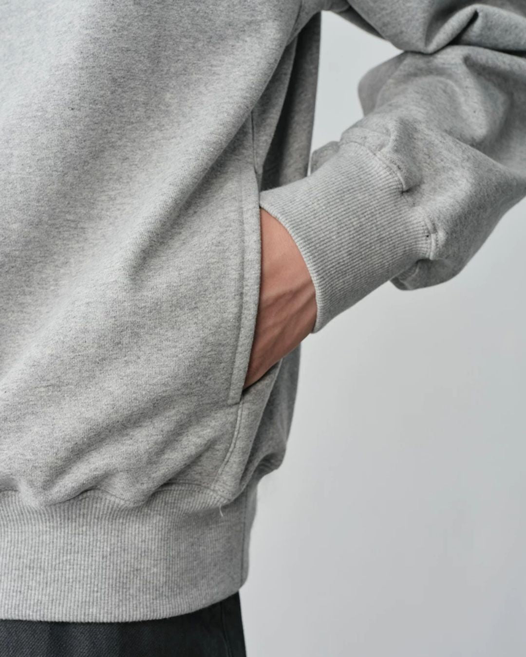 Relaxed Half Zip Sweat　SW098