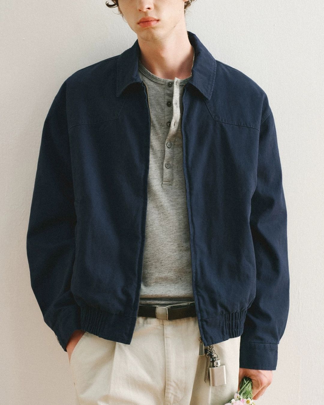 Vintage Wash Zip Jacket　JK256