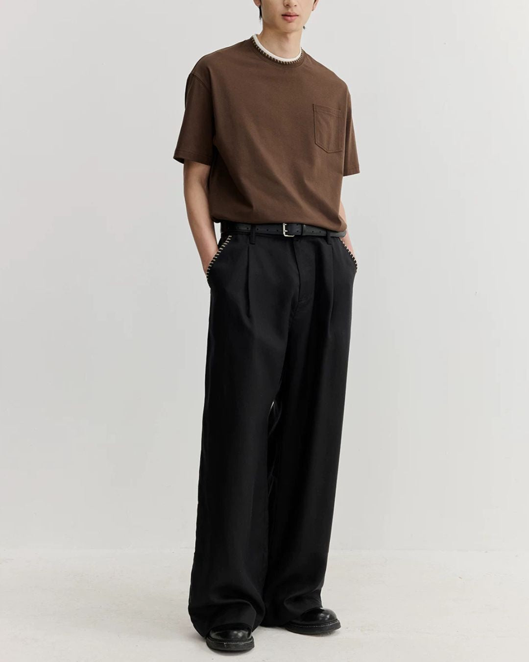 Contrast Stitch Cool T-Shirt　ST223