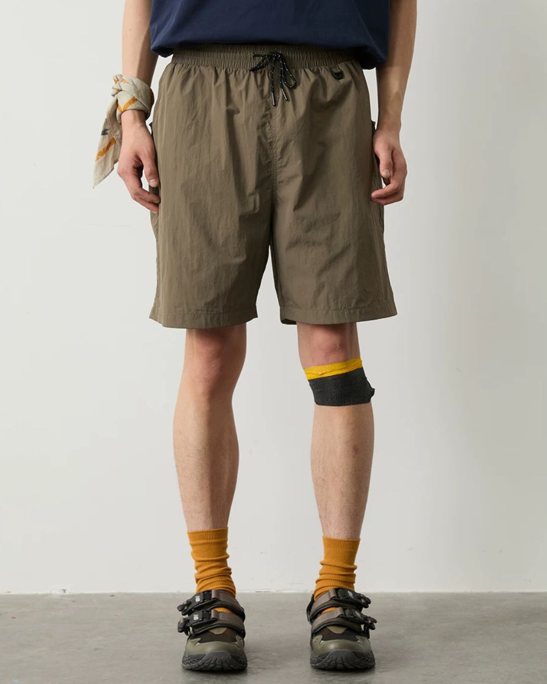 Drawstring Mesh Shorts　SP072