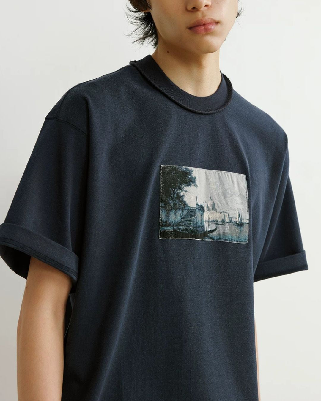Landscape Painting T-shirt　ST197