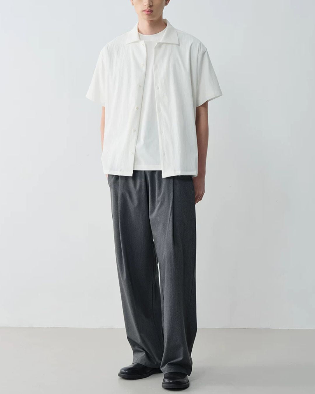 Draped Clean Fit Shirt　SS088