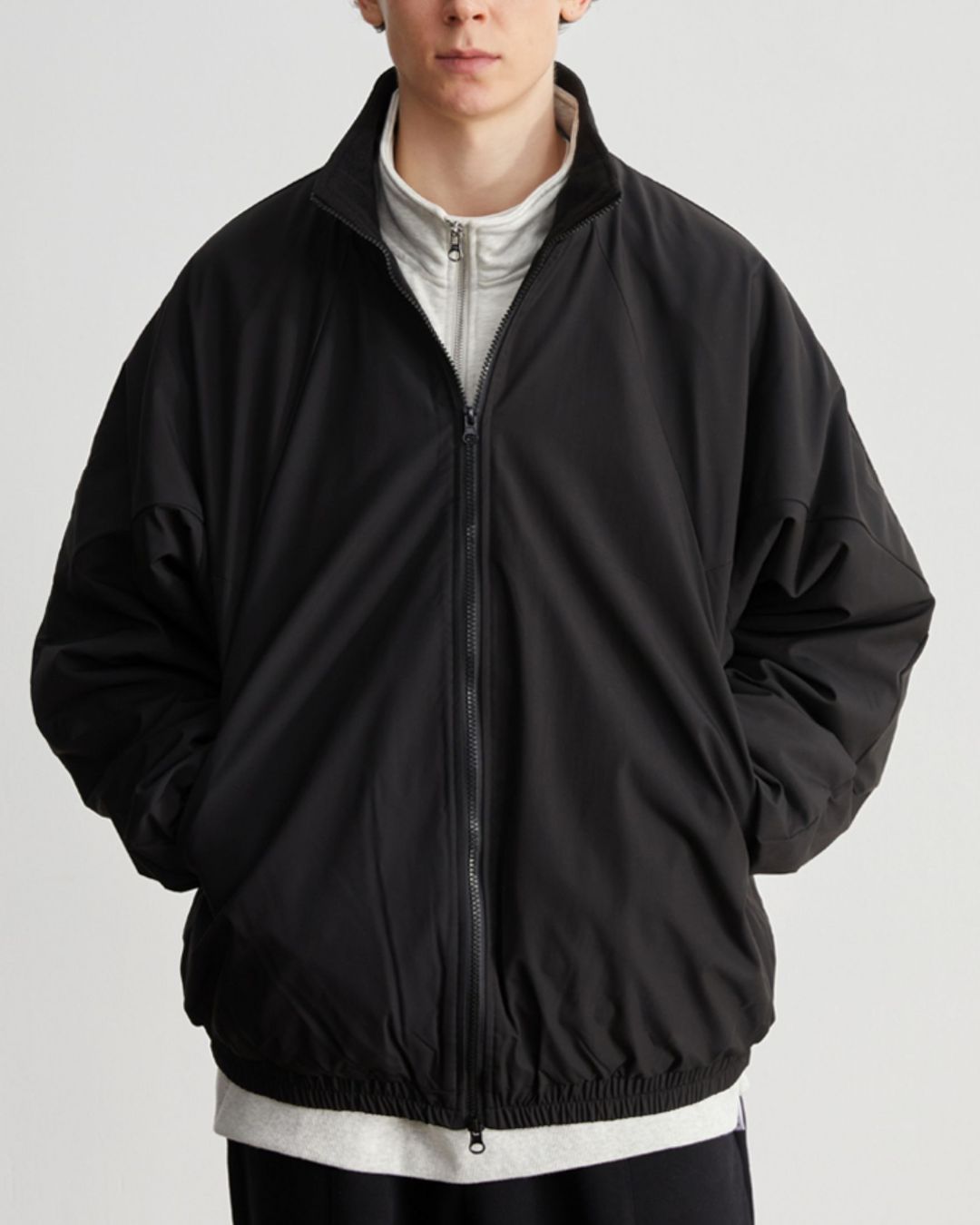 【10日以内お届け】Double Zipper Fleece Jacket　JK245