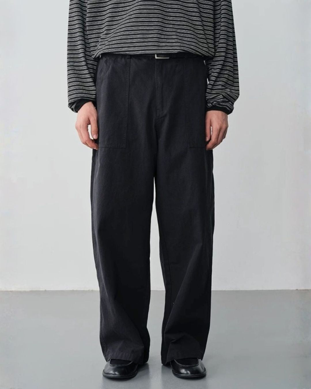 Linen Blend Baker Pants　WP118