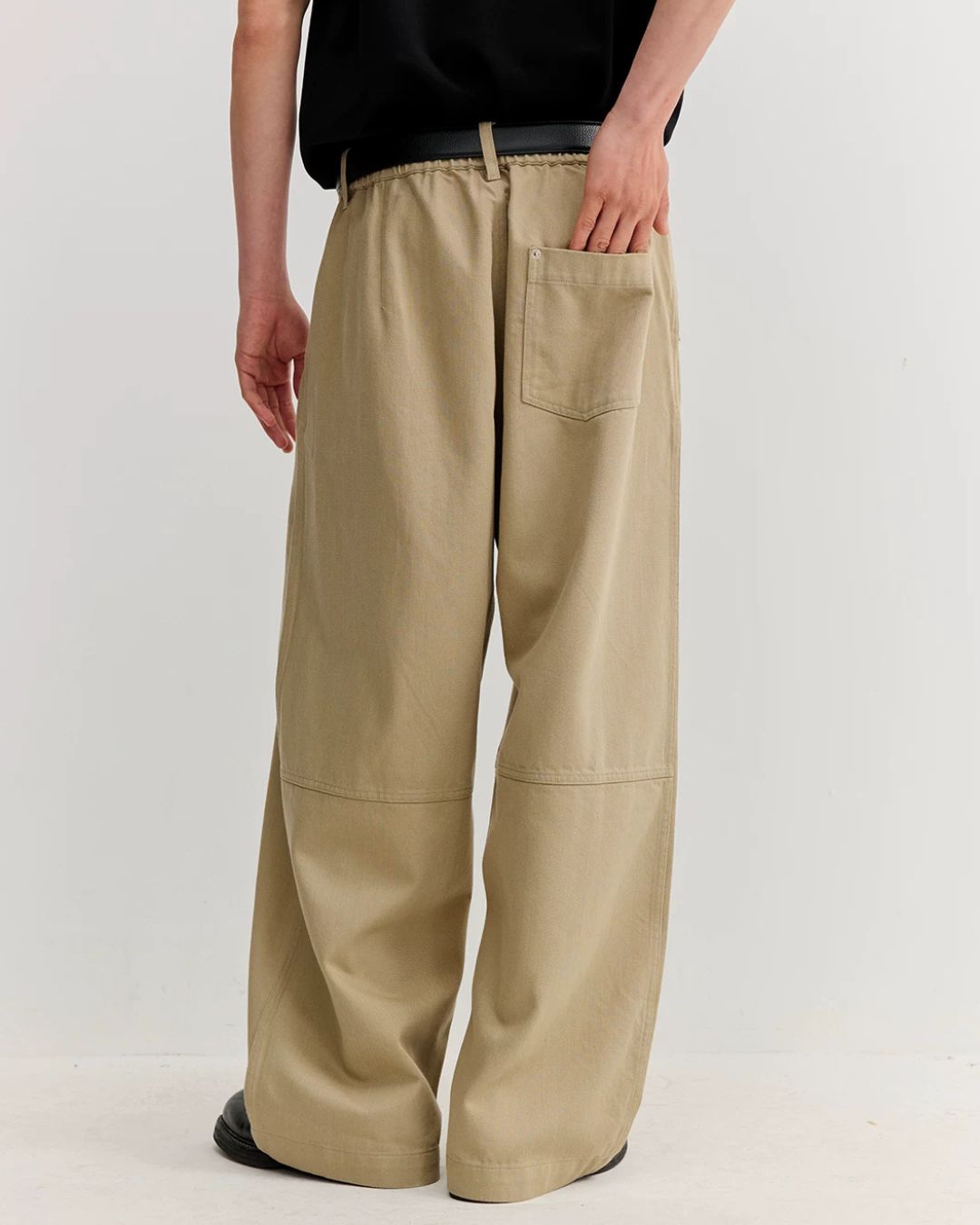 Lyocell-blend Curved Pants　WP113