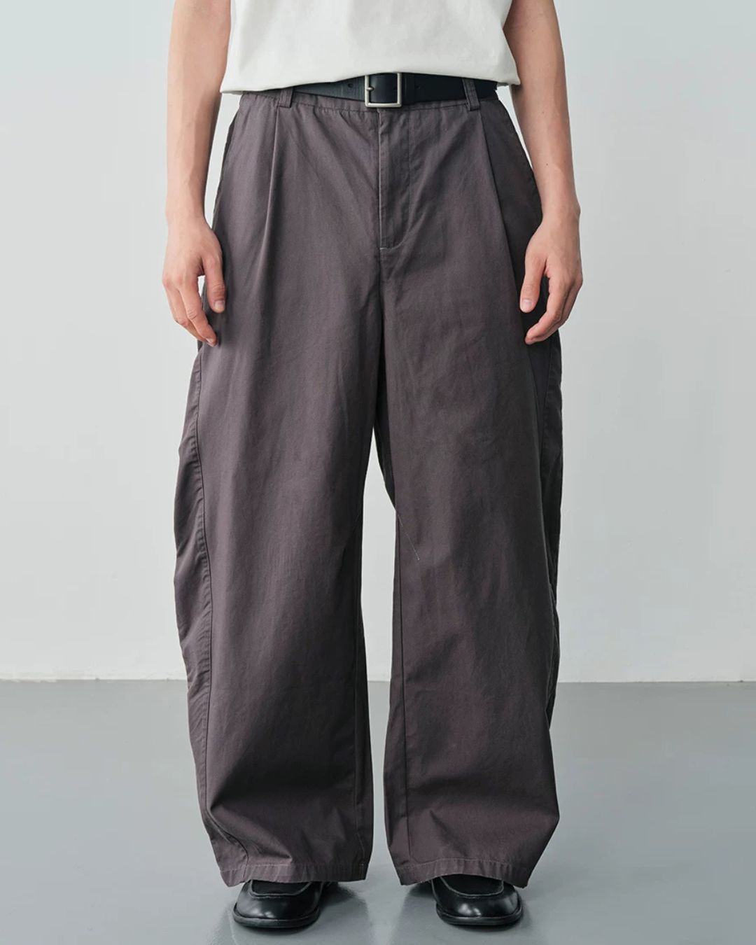 Structured Panel Wide Pants　WP115