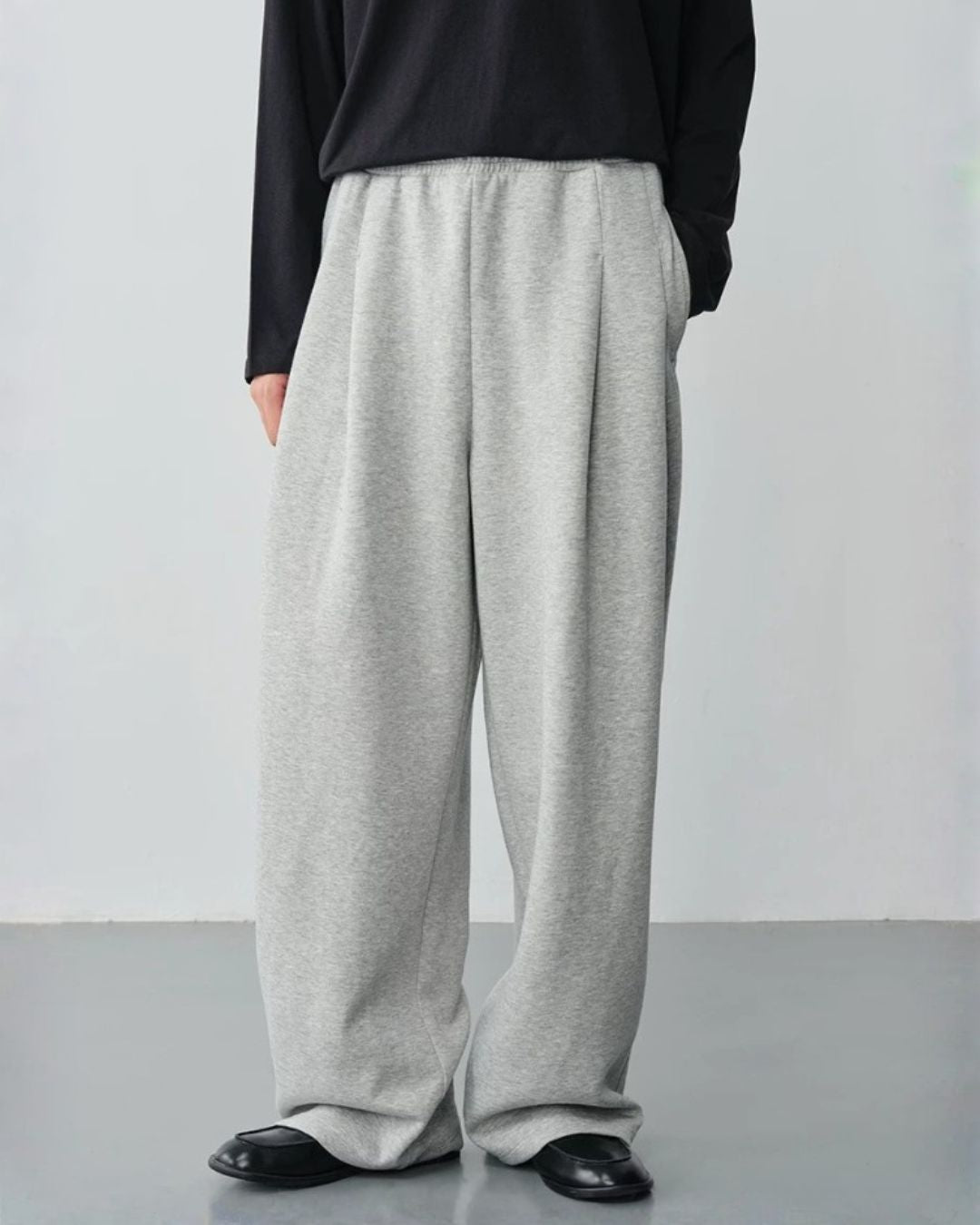 Sweat Tuck Wide Pants　TP030
