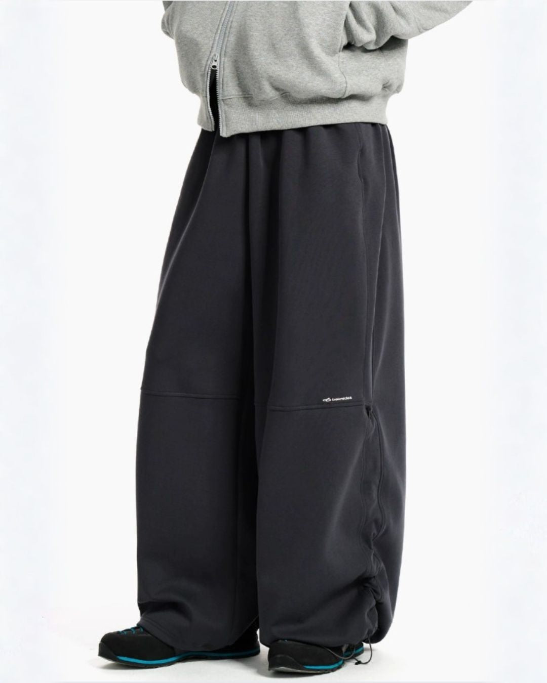 Shirred Wide Sweat Pants　WP127