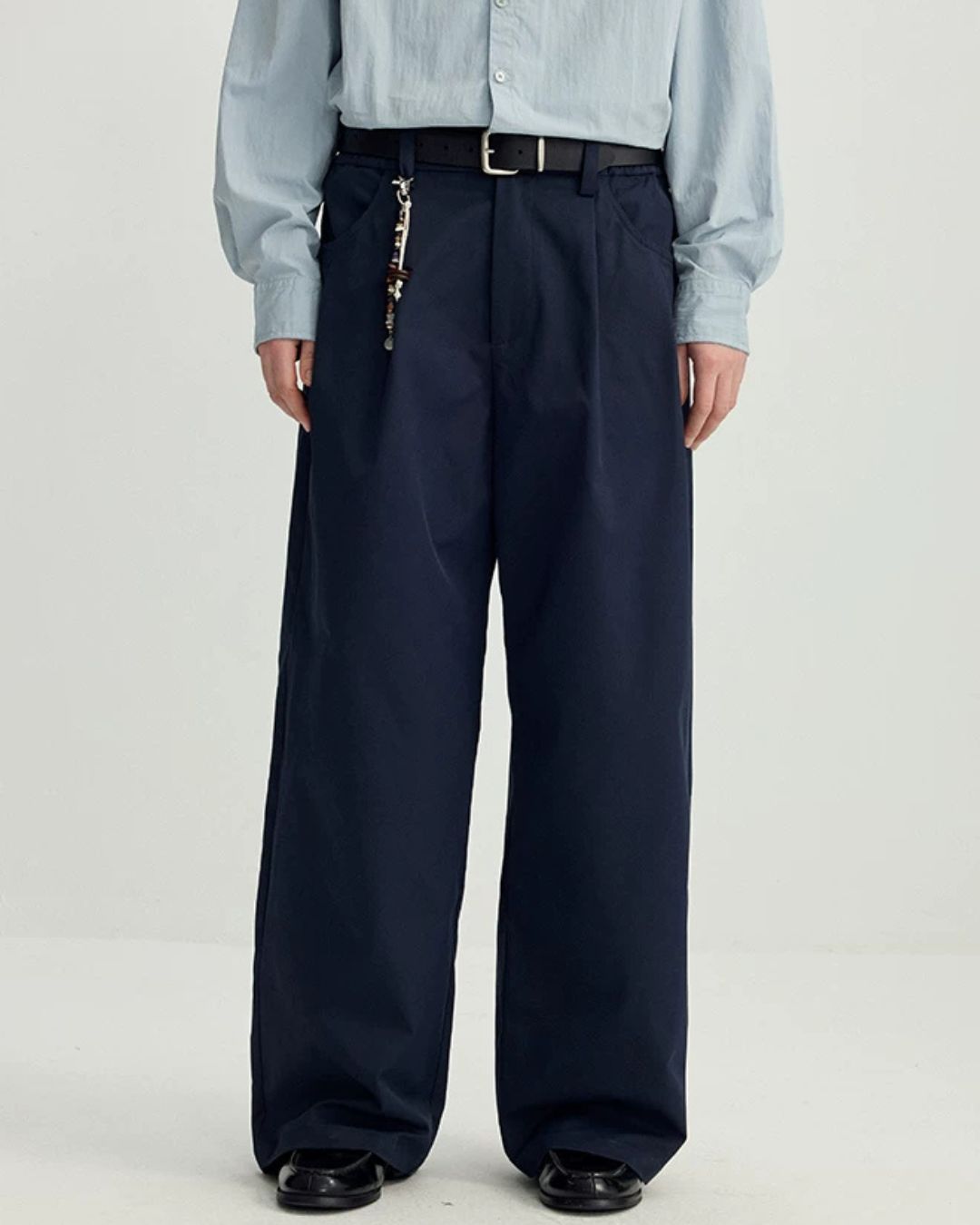 Flap Pocket Straight Wide Pants　WP101